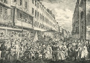 普契赛德（Charlesside）在1925年的1761年市长节上 作者 不明