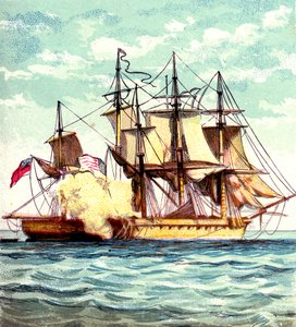 切萨皮克和香农，1812年c1850年代 作者 不明