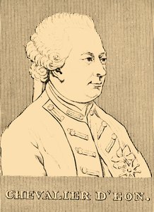 骑士·德恩（Knight DEon），1728年-1810年，1830年。 作者 不明