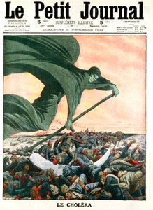 霍乱，1912年 作者 不明