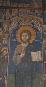 基督Pantocrator，约1350年 作者 不明