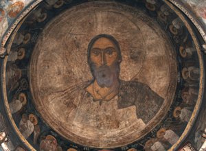 基督Pantocrator，约1350年 作者 不明
