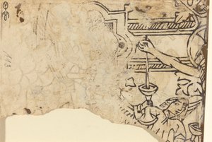 金匠十字架上的基督，约14501470。 作者 不明