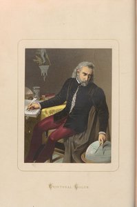 克里斯托弗-哥伦布。摘自：胡安-兰达的《历代名人》，1875-187年 作者 不明