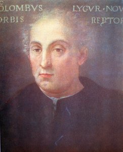 热那亚导航员和探险家克里斯托弗·哥伦布（Christopher Columbus） 作者 不明