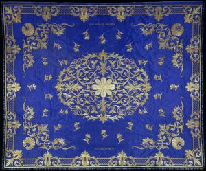 丘帕（Chuppah）婚姻天篷，1867-1868年 作者 不明