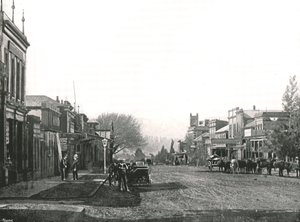 1895年，南非马里茨堡教堂街。 作者 不明