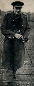 丘吉尔（Churchill），1945年任飞行员。 作者 不明