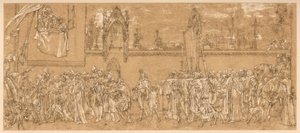 Cimabues庆祝的麦当娜（Madonna）载于游行...，1853-1855 c1880-1882 作者 不明
