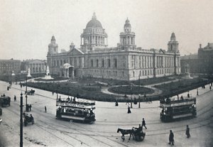 市政厅，贝尔法斯特，1917年 作者 不明