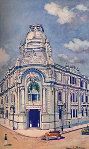 1914年，里约民警总部 作者 不明