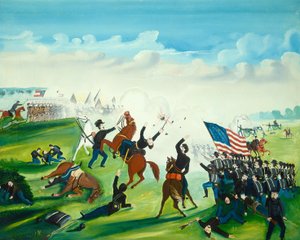 内战战役，1861年或之后。 作者 不明