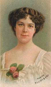 克拉拉·巴特（Clara Butt），1872-1936年，英语演奏，1911年 作者 不明