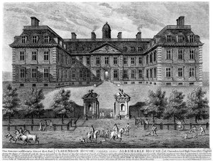 克拉迪顿庄园（Clarendon House），皮卡迪利（Piccadilly），17世纪，1908年 作者 不明