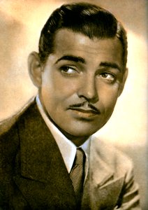 美国演员克拉克·盖布尔（Clark Gable），1934-1935年 作者 不明