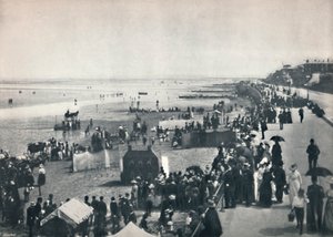 克利索普斯（Cleethorpes）-沙滩风景，1895年 作者 不明