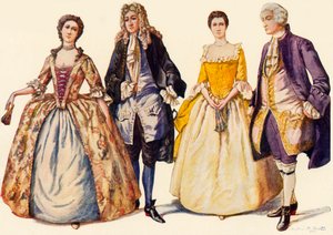 安妮女王和乔治一世的服装统治时期，1702-1725，1903年，1937年。 作者 不明