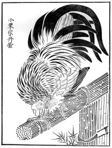 公鸡，十五世纪，1886年 作者 不明