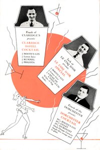 鸡尾酒食谱，c1935年1935年。 作者 不明