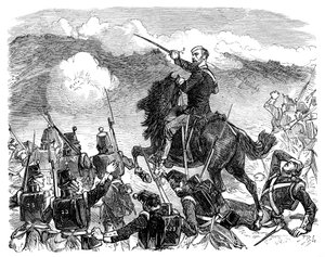 1850年代，克里米亚战争，科德灵顿大队参加了1888年的克里米亚战争 作者 不明