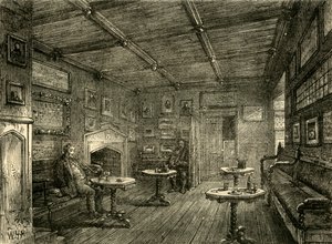 圣约翰门的咖啡室，约1187年。 作者 不明