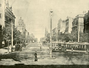 墨尔本柯林斯街（Collins Street），建于1901年，库房建筑。 作者 不明