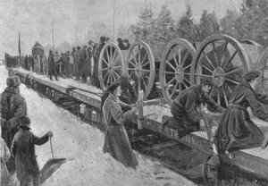 1900年的南非殖民地军队：1901年在渥太华的加拿大炮兵部队。 作者 不明