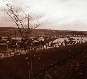 货车柱，法国北部凡尔登，c1914-c1918 作者 不明