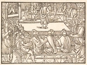 1552年让·德·罗尼（Jean de Roigny）的特伦斯喜剧片。 作者 不明