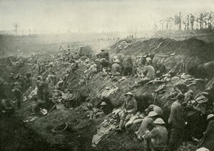 巩固占领的位置，1919年。 作者 不明