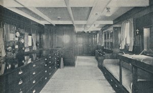 英国女皇控制中心，制图室和驾驶室，1936年 作者 不明
