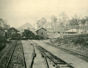 昆士兰州库兰火车站，1901年。 作者 不明