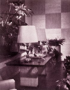 保罗·弗兰克（Paul T.Frankl）于1949年设计的大型起居室。 作者 不明