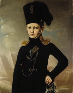 第一装甲哥萨克团伯爵哥萨克（19世纪第一季度）MA Dmitriev-Mamonov 作者 不明