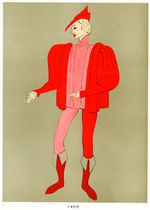 20世纪初至20世纪中叶1455年的服装 作者 不明