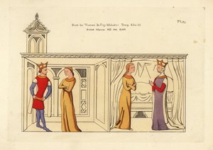 Costume of a king and queen 作者 不明