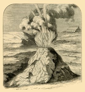 1743年爆发的科托帕希，1881年。 作者 不明