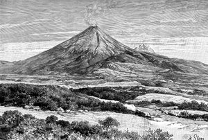 厄瓜多尔科托帕希火山，1895年 作者 不明