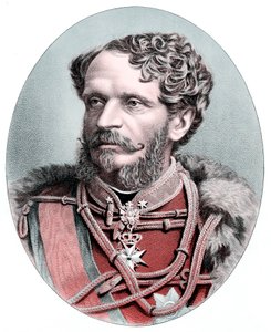 朱利叶斯·安德拉西伯爵（Count Julius Andrassy）1823-1890年，匈牙利政治家，约1880年 作者 不明
