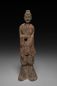 宫廷官墓图，公元6世纪第一季度。 作者 不明