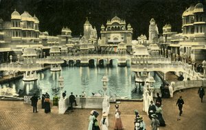 夜间荣誉法院，加冕展览，伦敦，1911年。 作者 不明