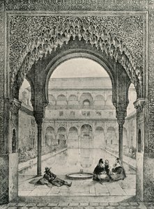 鱼塘法院，19世纪，1907年。 作者 不明
