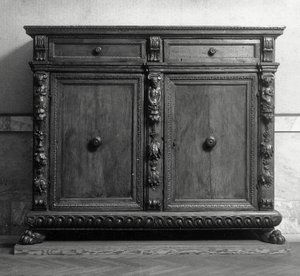 橱柜，1550-1599年。 作者 不明