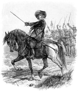 克伦威尔（Cromwell），19世纪1644年7月2日，在马斯顿·摩尔战役中 作者 不明