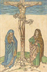 耶稣受难，1483年。 作者 不明