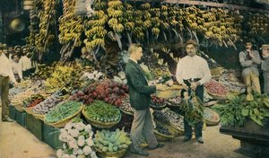古巴水果店，c1910 作者 不明