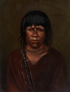 印第安人的棺材，约1890-1892年。 作者 不明