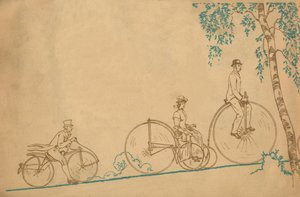 骑自行车1839-1939年的封底，1939年 作者 不明