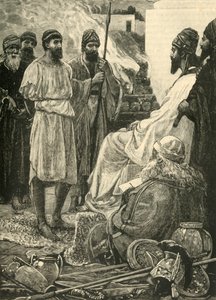 赛勒斯和克罗伊索斯，1890年。 作者 Unbekannt