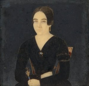 大。Barbara Vizcarrondo de Elzaburu，19世纪。 作者 不明